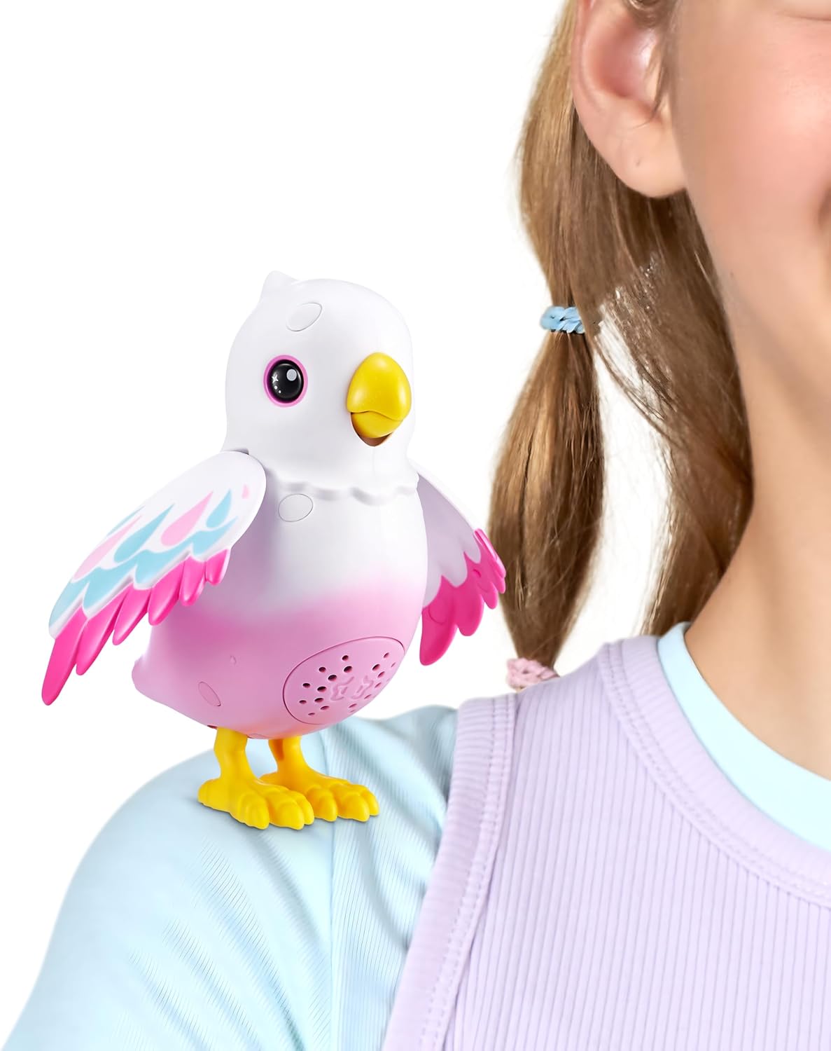 Pets Alive Polly El Pájaro Mágico de ZURU, Mascota Juguetónica Robo...