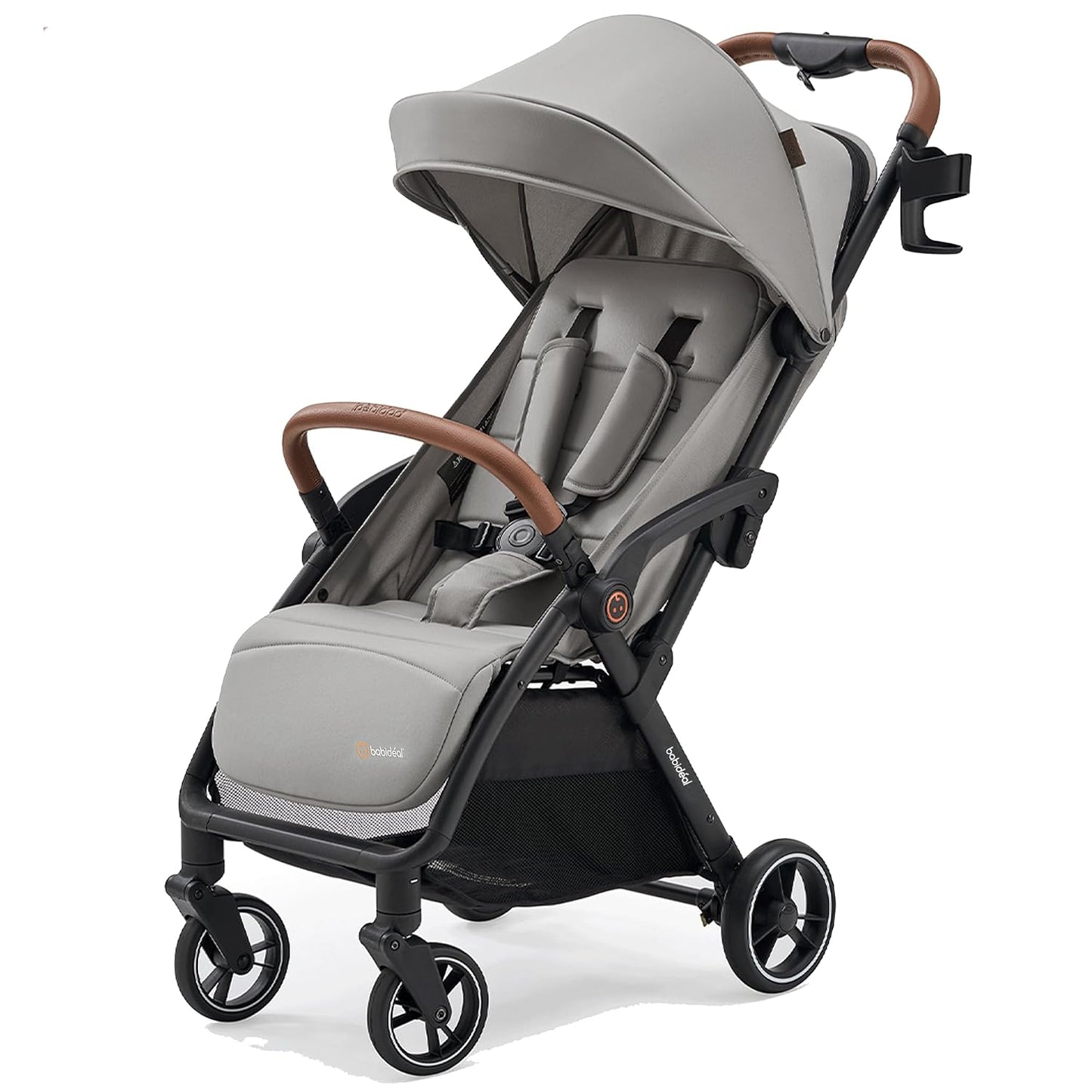 Cochecito de bebé, cochecito de viaje ligero plegable automático pa...