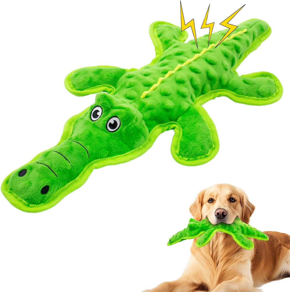 Juguetes chirriantes para perros sin relleno, juguetes masticables...