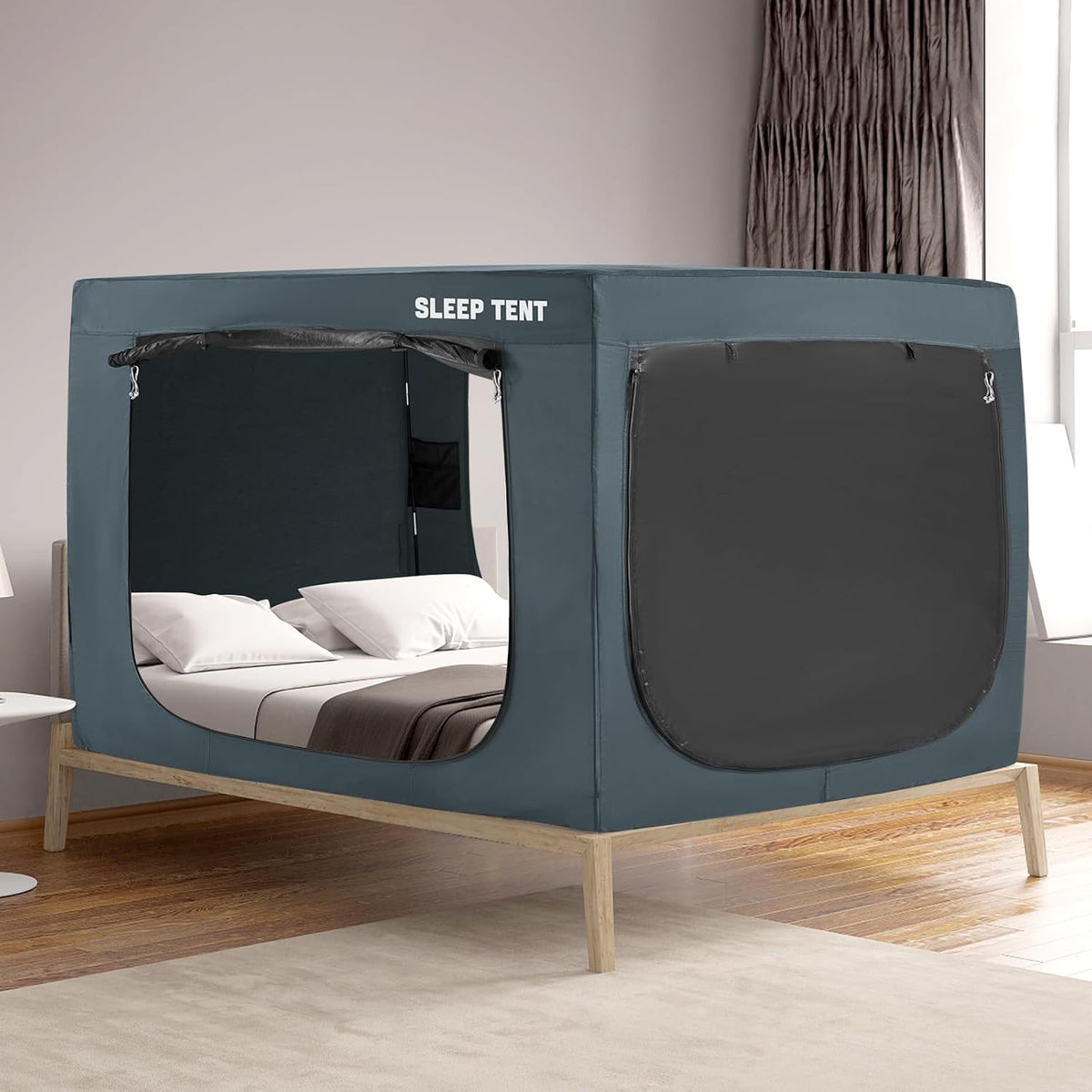 Tienda de campaña para cama Queen para niños y adultos, tienda de c...