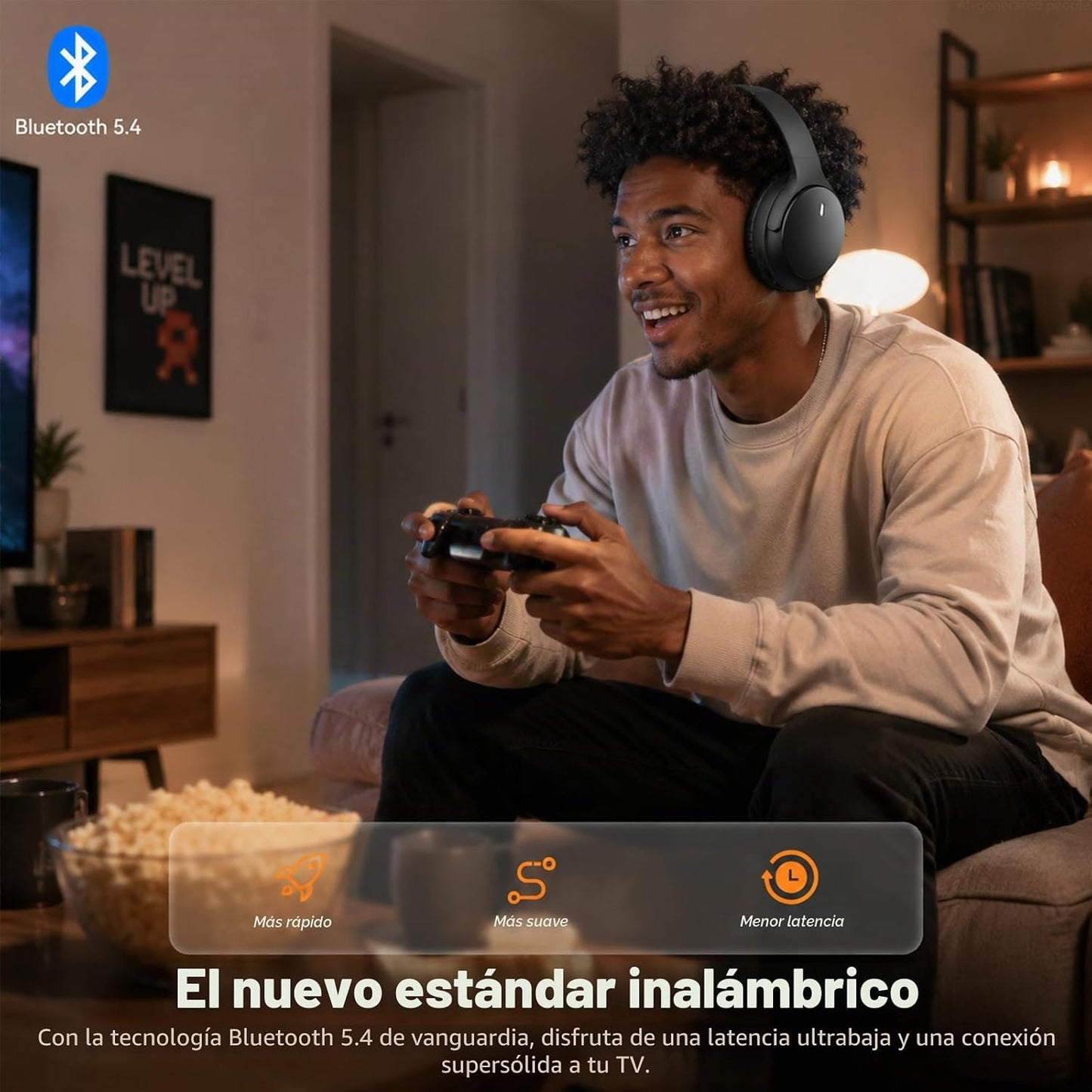 Auriculares inalámbricos para ver televisión, auriculares inalámbri...