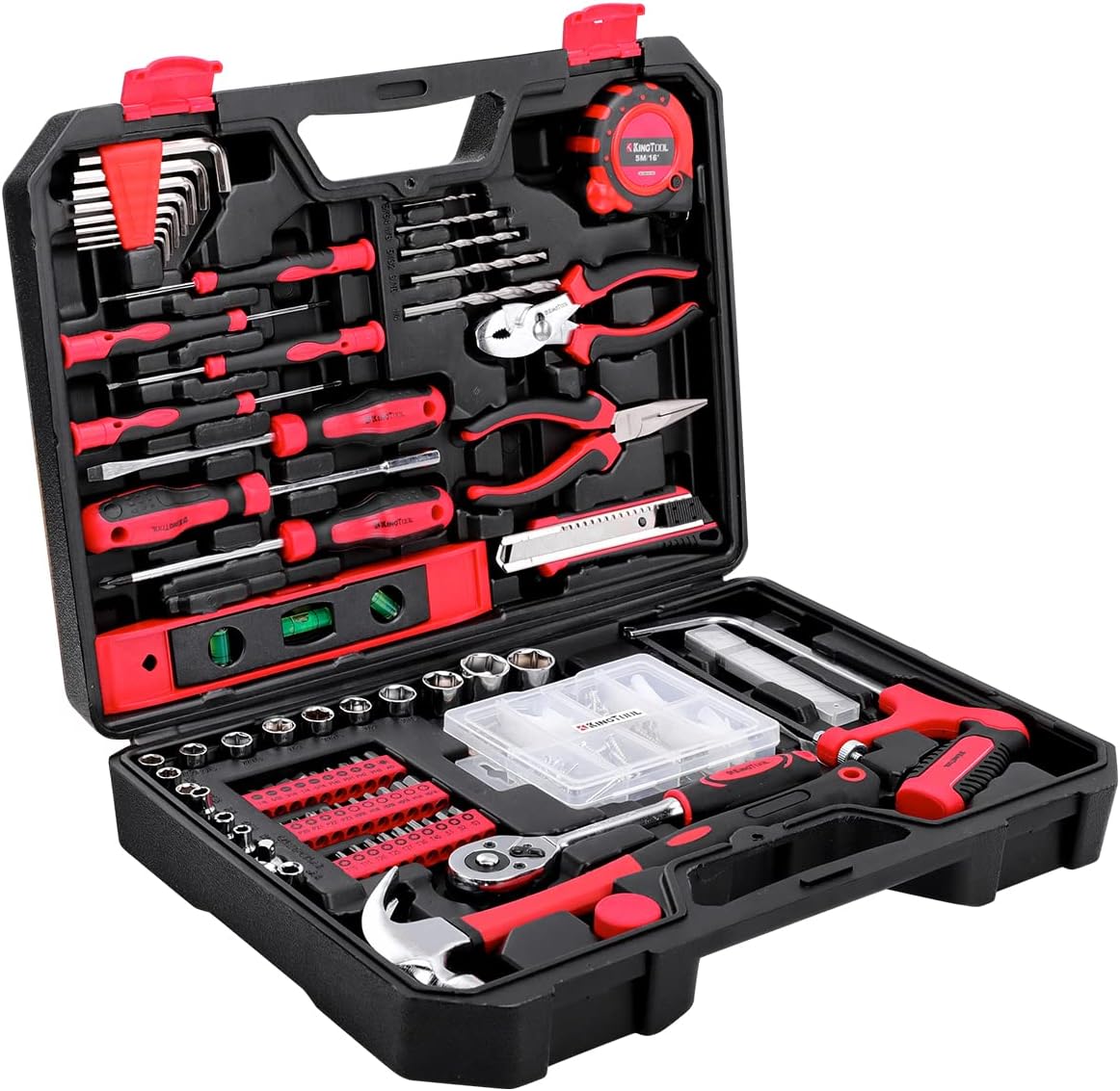 KingTool - Kit de herramientas mecánicas de reparación general para...