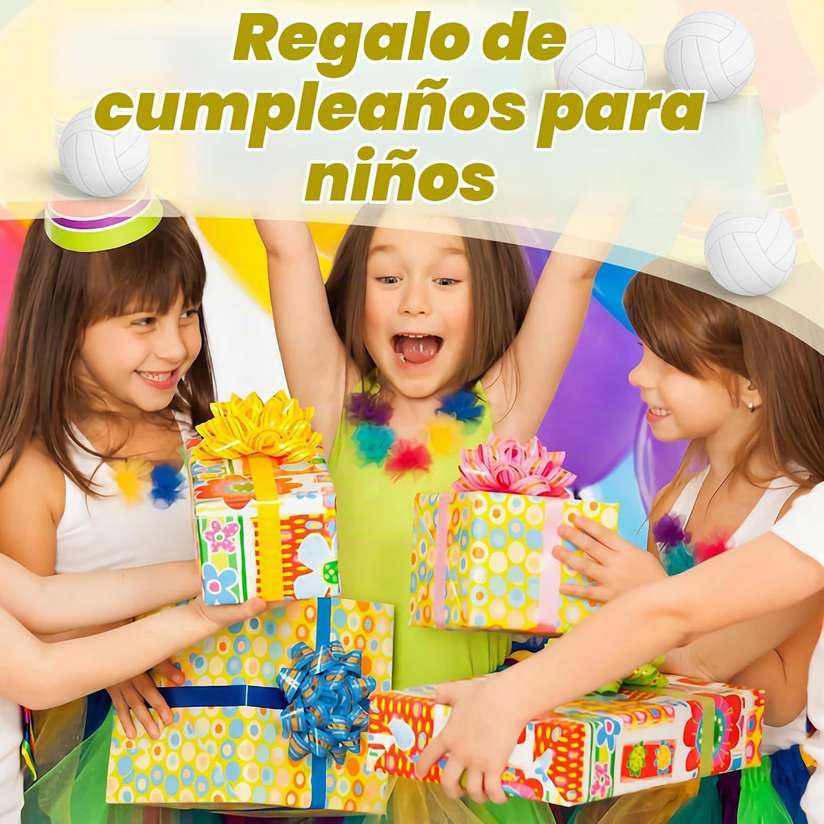 Bolas antiestrés de mini voleibol Hxezoc 20 paquetes de espuma de v...