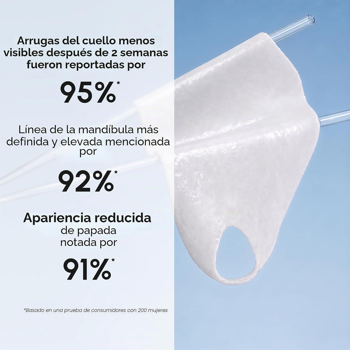 MAREE V Line - Máscara de elevación para barbilla, máscara avanzada...