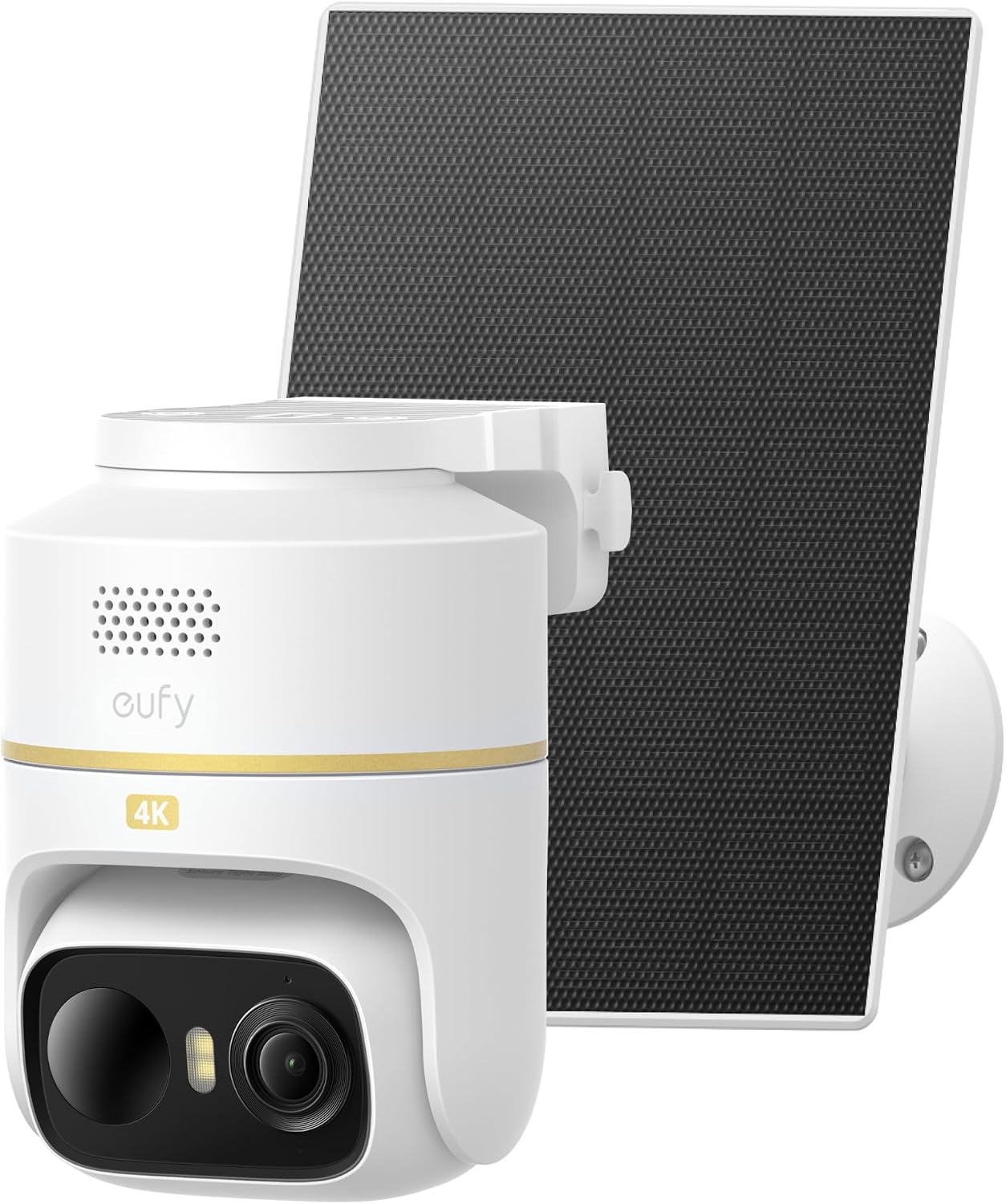 eufy Security eufyCam C37, cámara solar 4K, seguimiento automático...