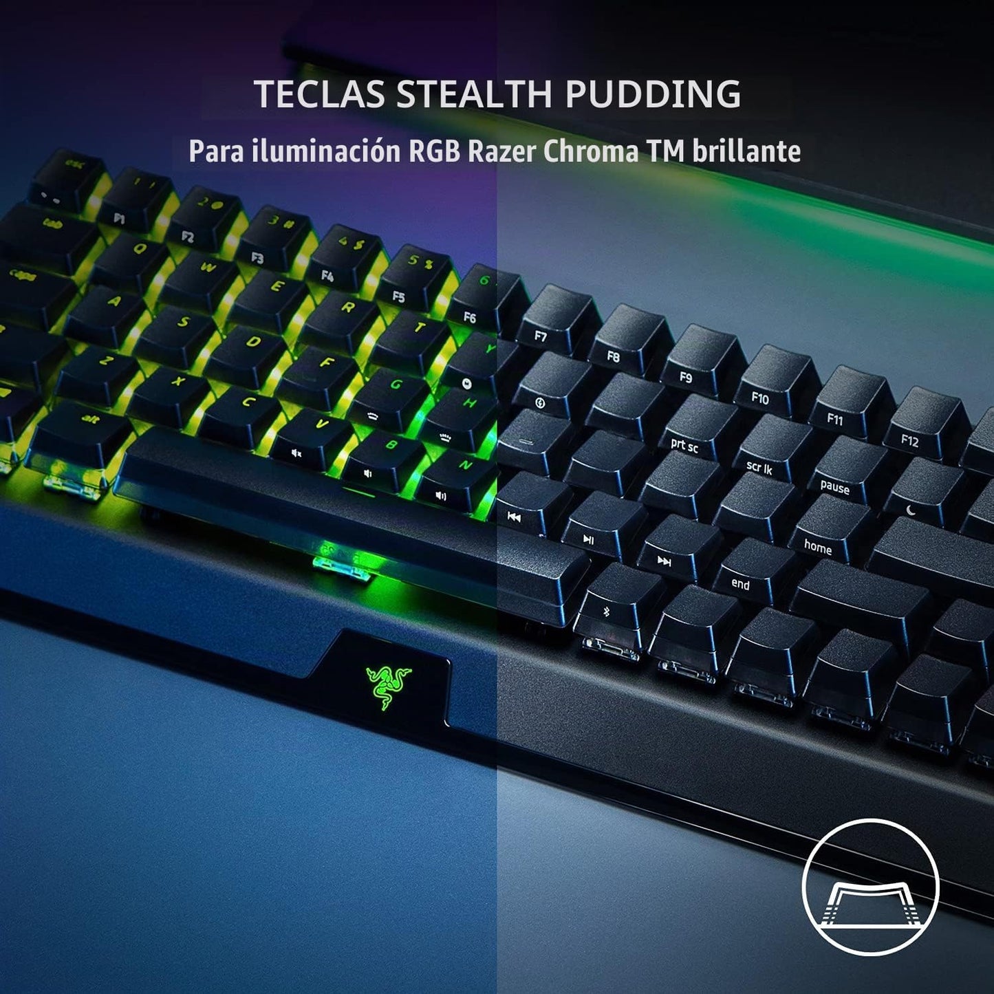 Razer BlackWidow V3 Mini Teclado mecánico inalámbrico para juegos |...