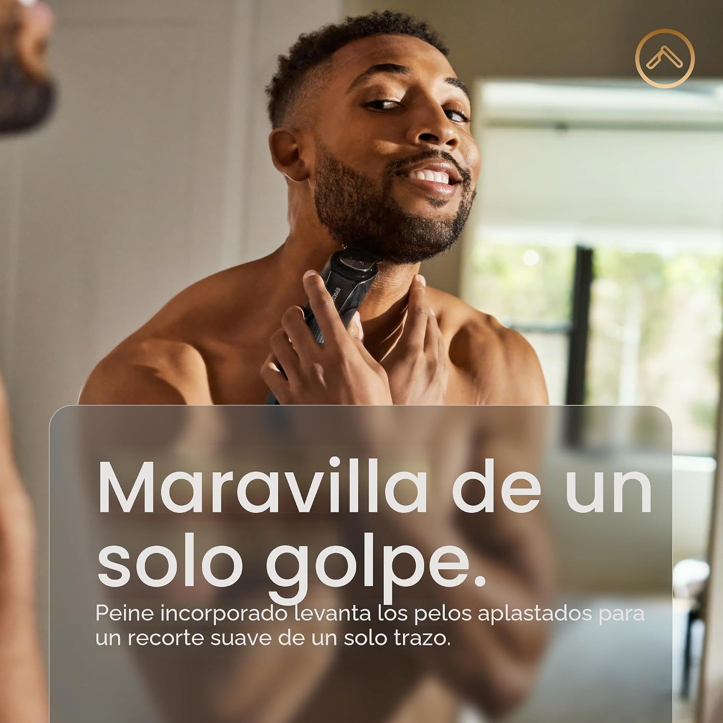 MANSCAPED The Beard Hedger - Cortadora de barba para hombre, rueda...