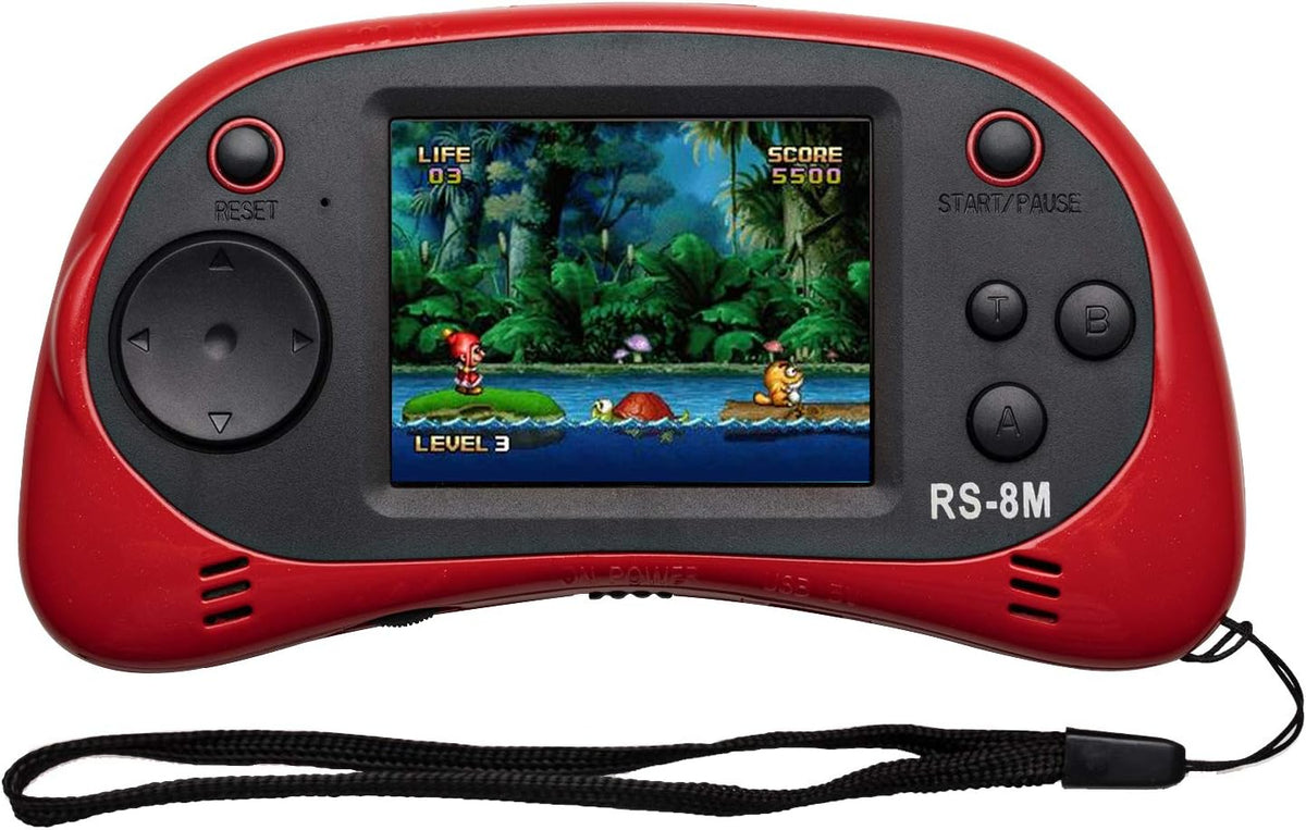 Reproductor de videojuegos portátil de mano para niños con 200 jueg...