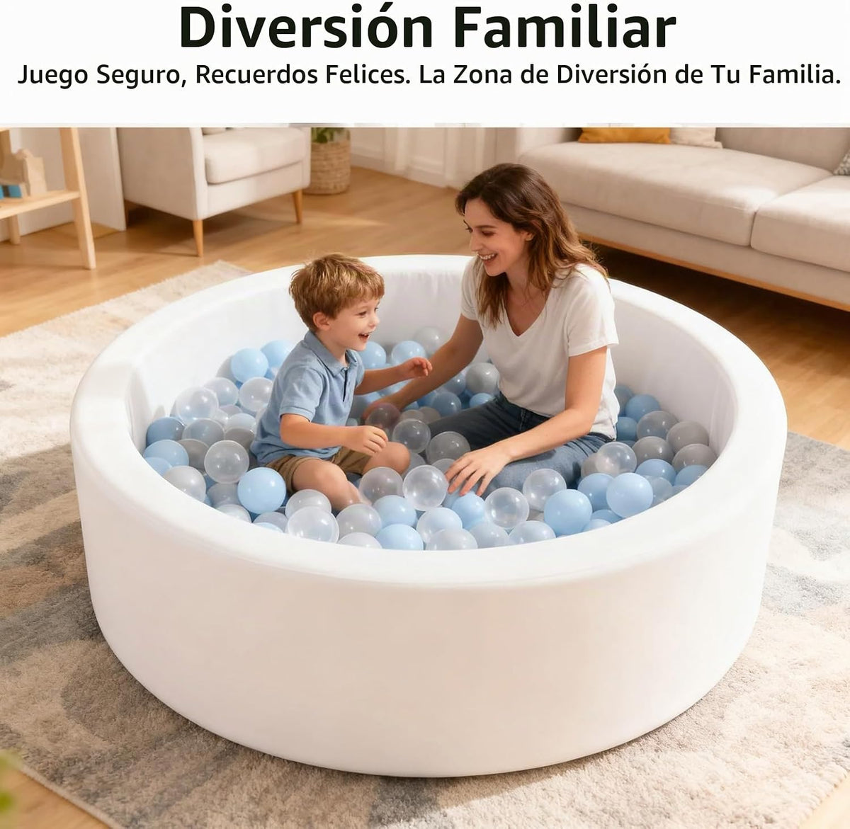 Heopeis - Paquete de 100, 200, 500 pelotas para alberca de bolas, s...