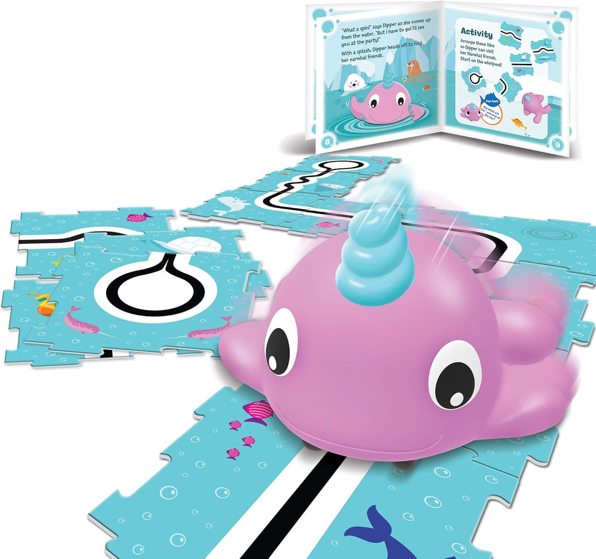 Learning Resources Coding Critters Go Pets Dipper the Narwhal - 14...