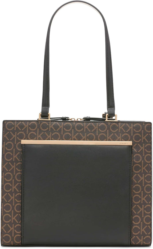 Calvin Klein Bolso organizador Astrid con triple compartimento para...