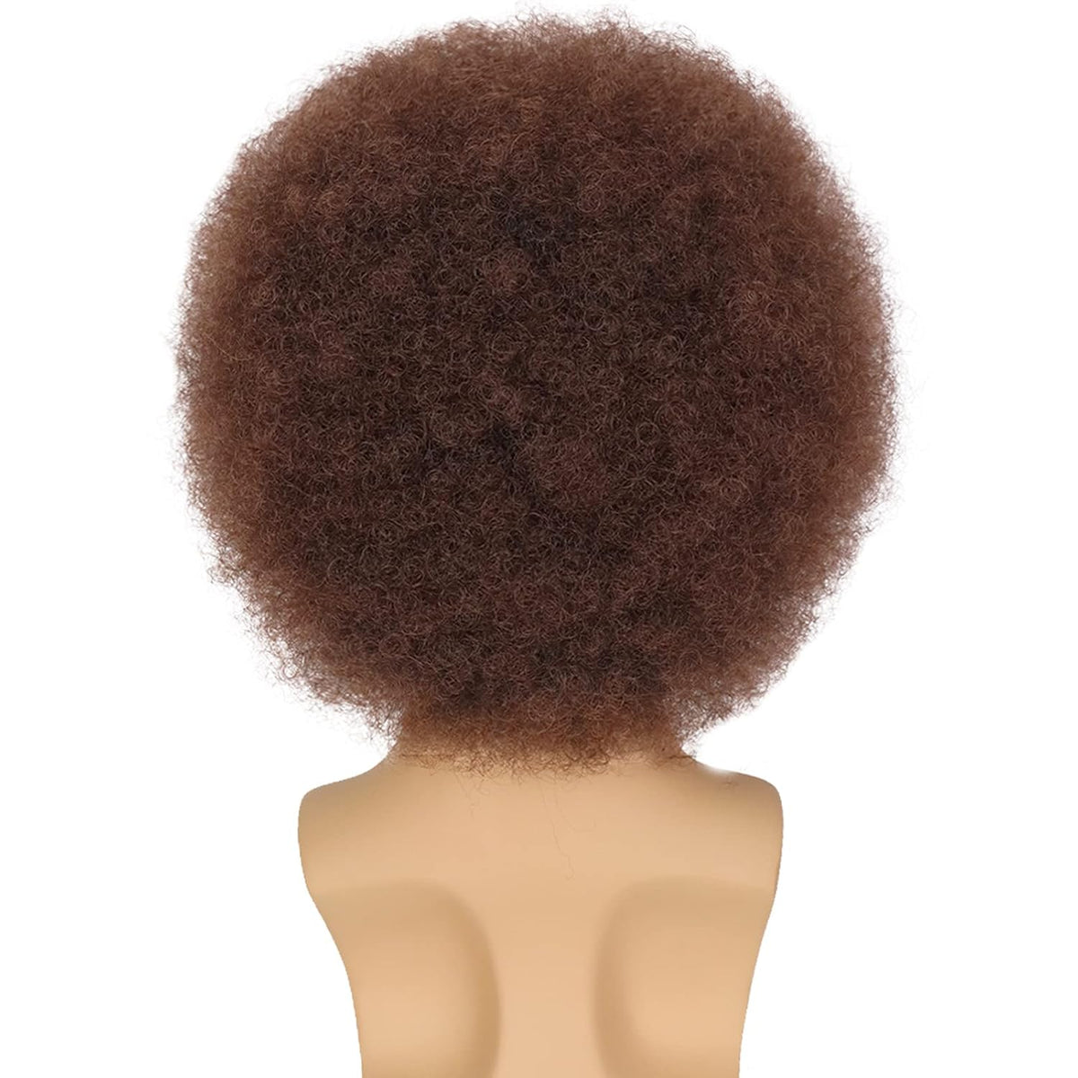 G&amp;T Wig Peluca afro para hombres, de los años 70 y 80, corta, r...
