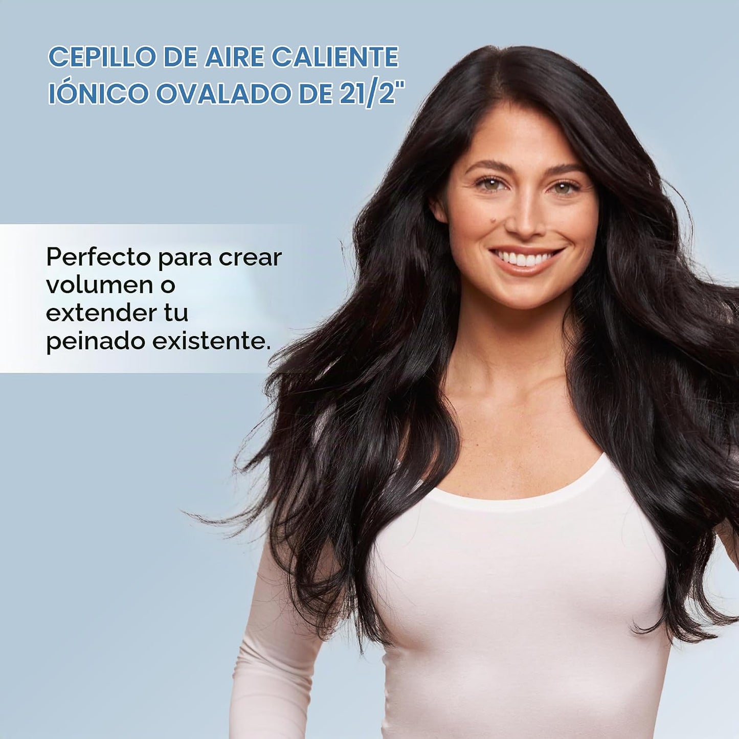 BabylissPRO Profesional Titanium Nano 2,5" cepillo secador de a...