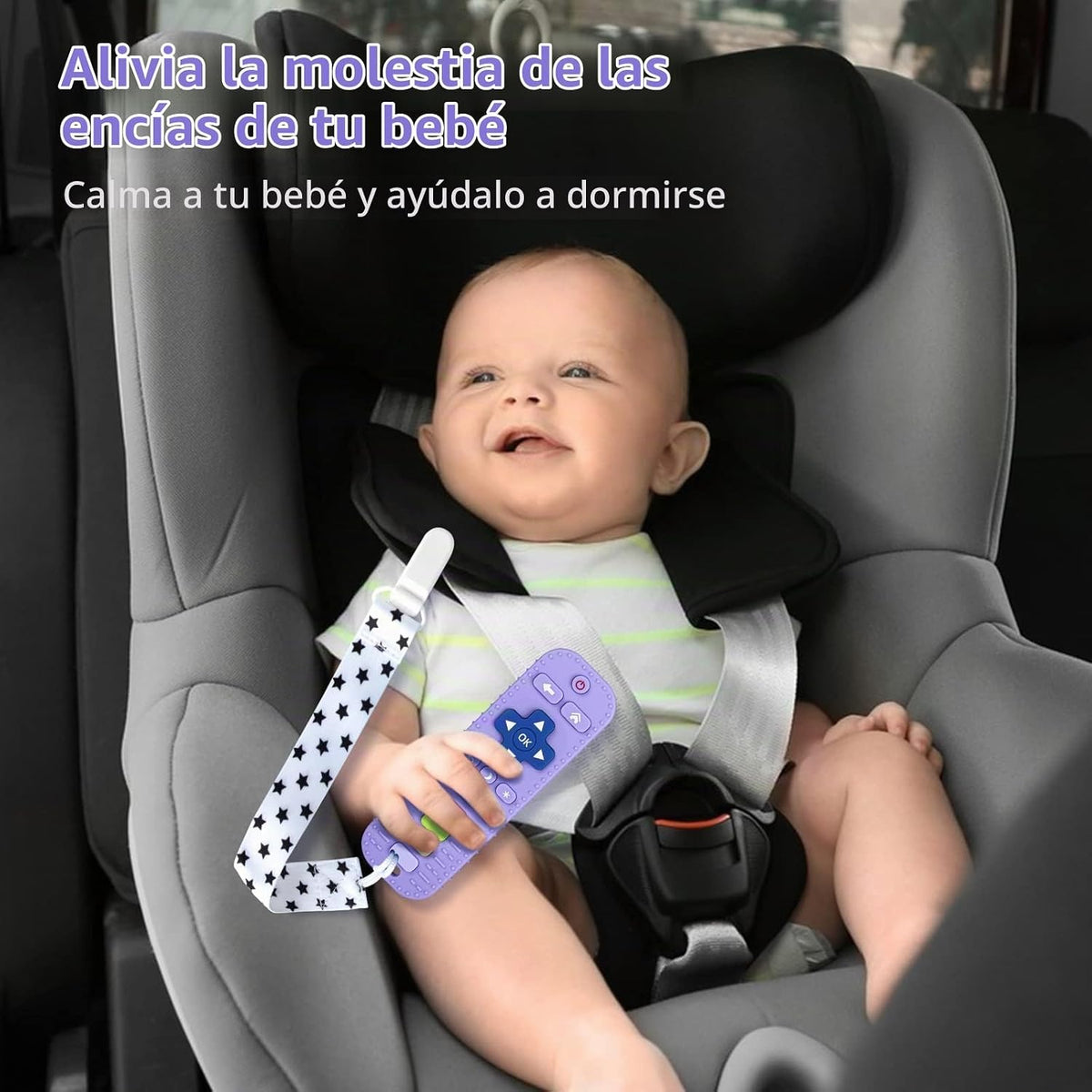 Chuya Mordedor de Silicona para Bebés, Juguete Masticable para Bebé...