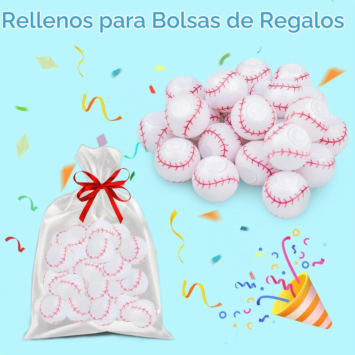 32 piezas Fidget Spinner Béisbol Deportes Fidget Juguetes Fiesta Cu...