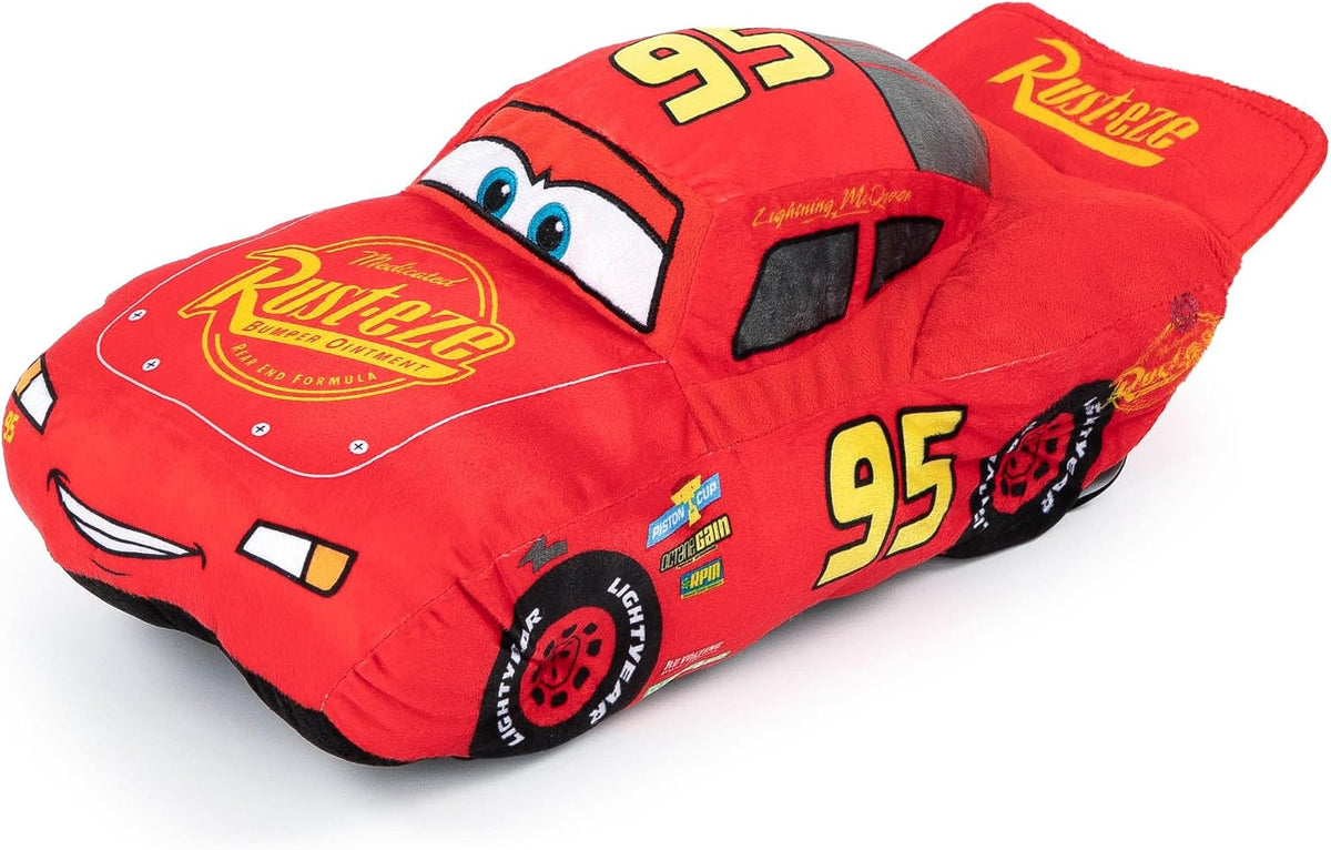 Disney Pixar Cars 3 Almohada de Peluche Rellena Lightning McQueen R...
