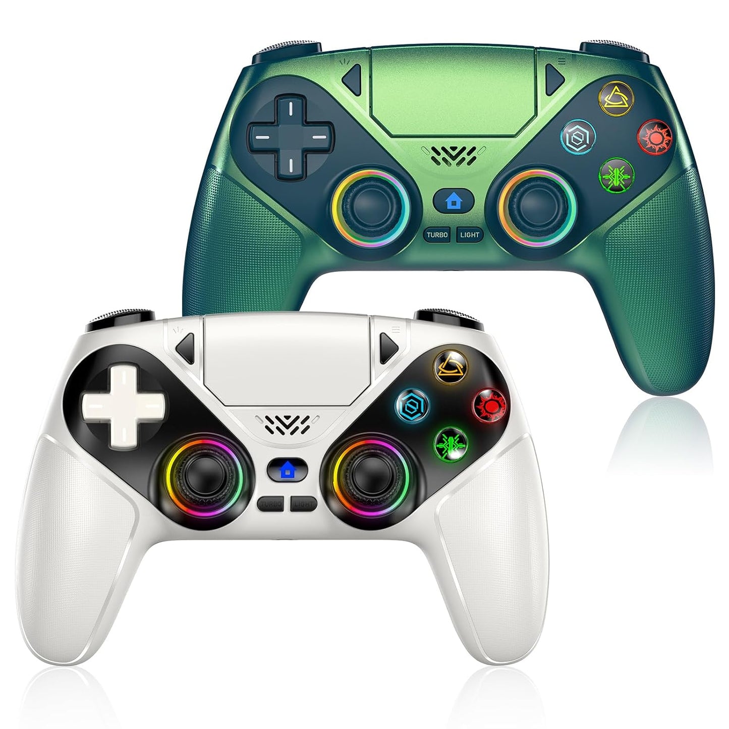 Controlador inalámbrico LED Gamrombo para PS5, compatible con PS5 P...