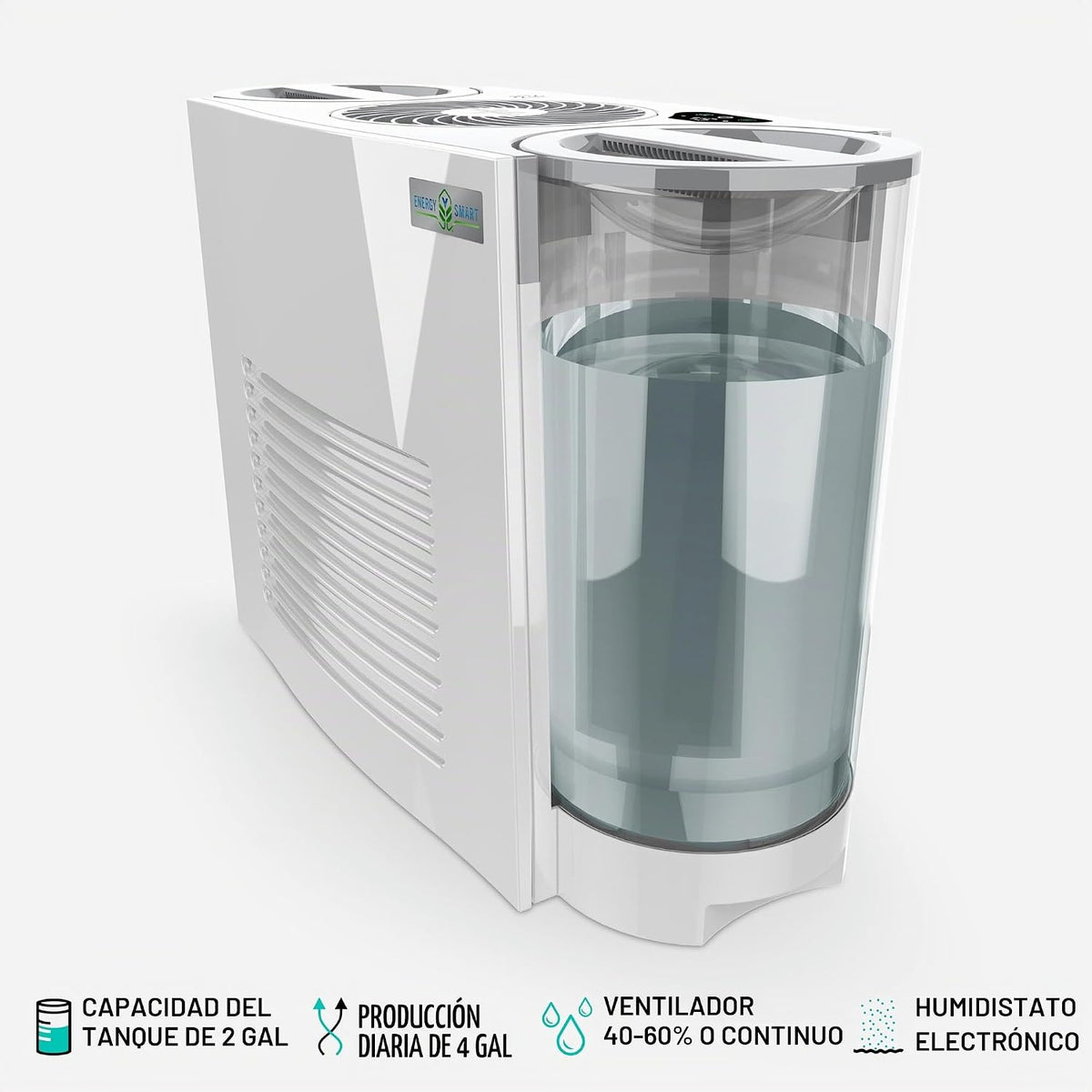 Vornado evdc300 Smart humidificador por evaporación con apagado aut...