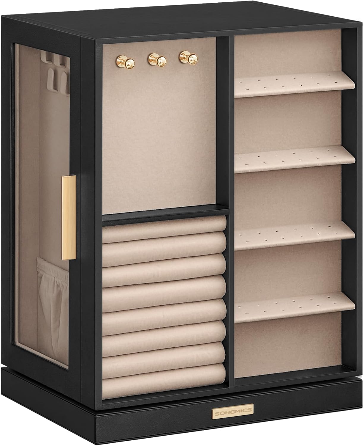 SONGMICS GISELLA Collection UJBC170B01 - Organizador de joyero gira...