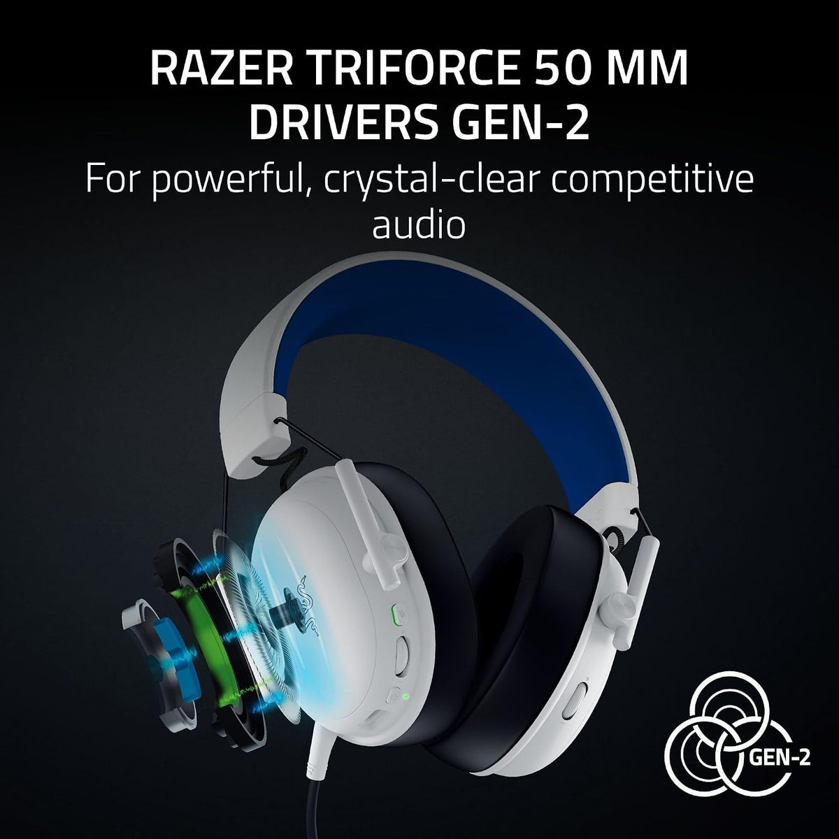 Razer BlackShark V3 X HyperSpeed Auriculares inalámbricos para jueg...