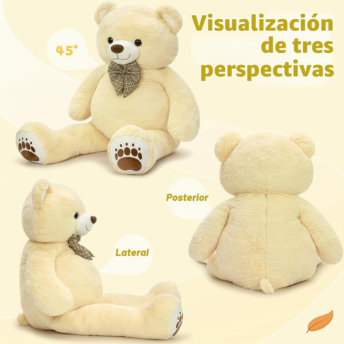 Karister Oso de peluche gigante de 6 pies, Animal de peluche, Oso d...