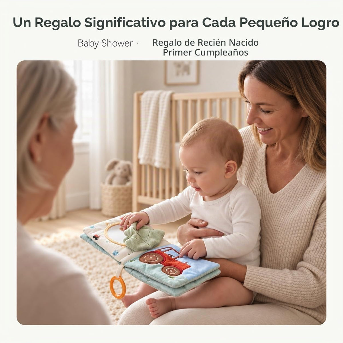 let's make Libros para bebés, juguetes para tocar y sentir, lib...