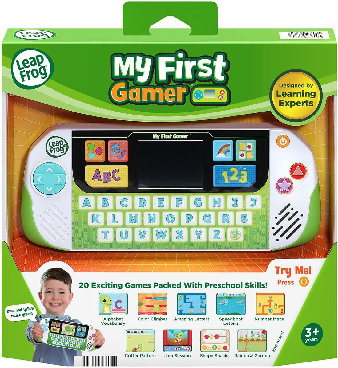 LeapFrog My First Gamer - Juguete de videojuego de mano para preesc...