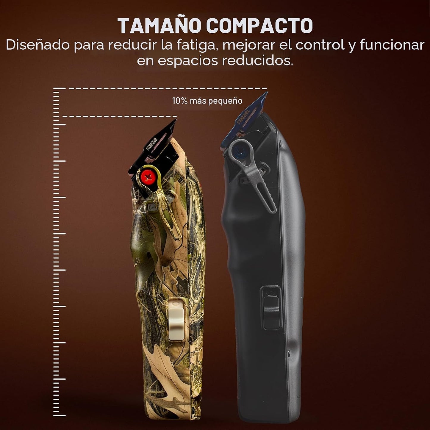 BaBylissPRO Cortapelos compacto LO-PROFX de alto rendimiento para c...