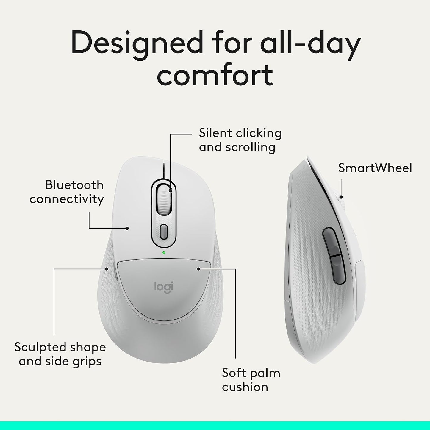 Logitech Signature Comfort Plus Combo MK880 Combo de teclado y mous...