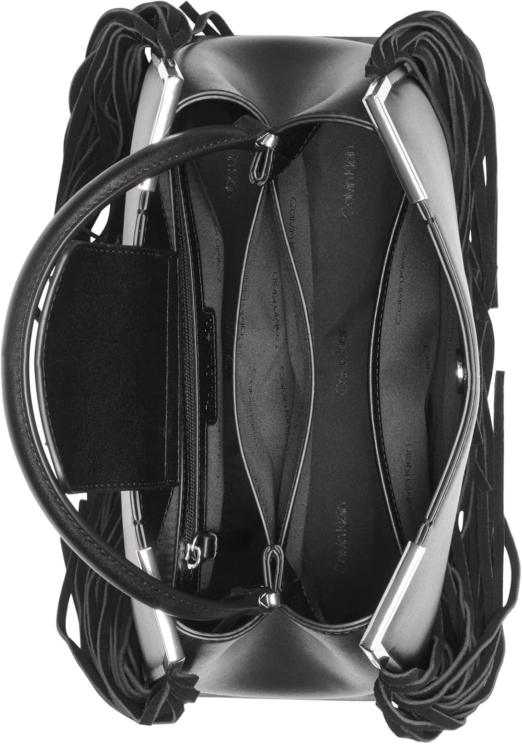 Calvin Klein Bolso satchel con triple compartimento Calvin Klein Mi...
