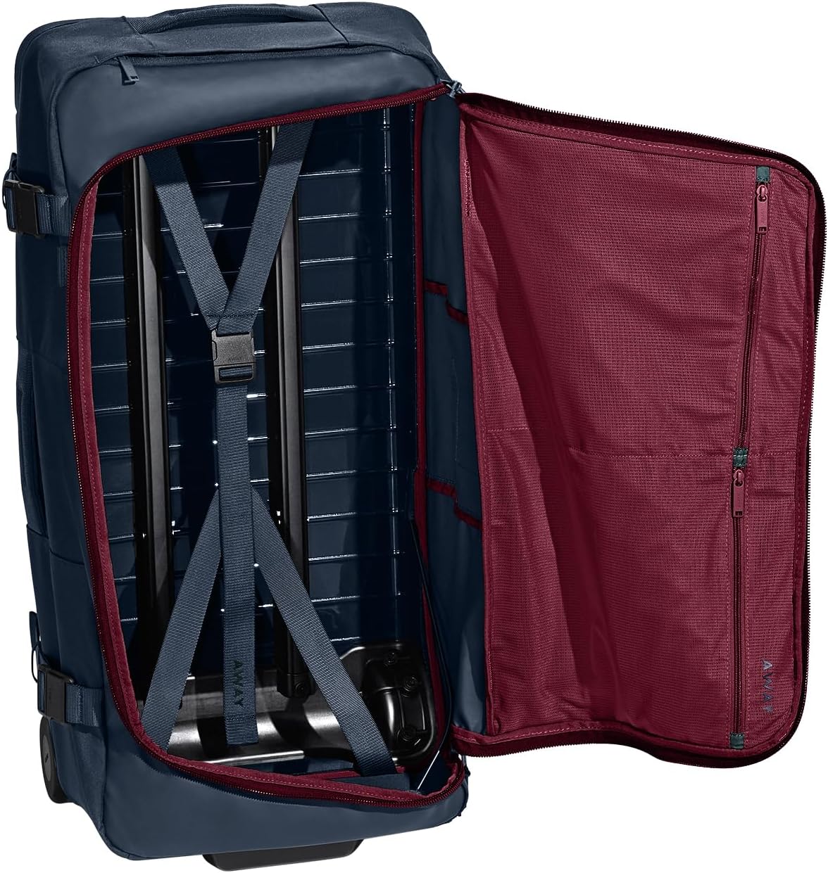 Bolsa de viaje enrollable Away 85L, Azul marino | Bolsa de viaje co...