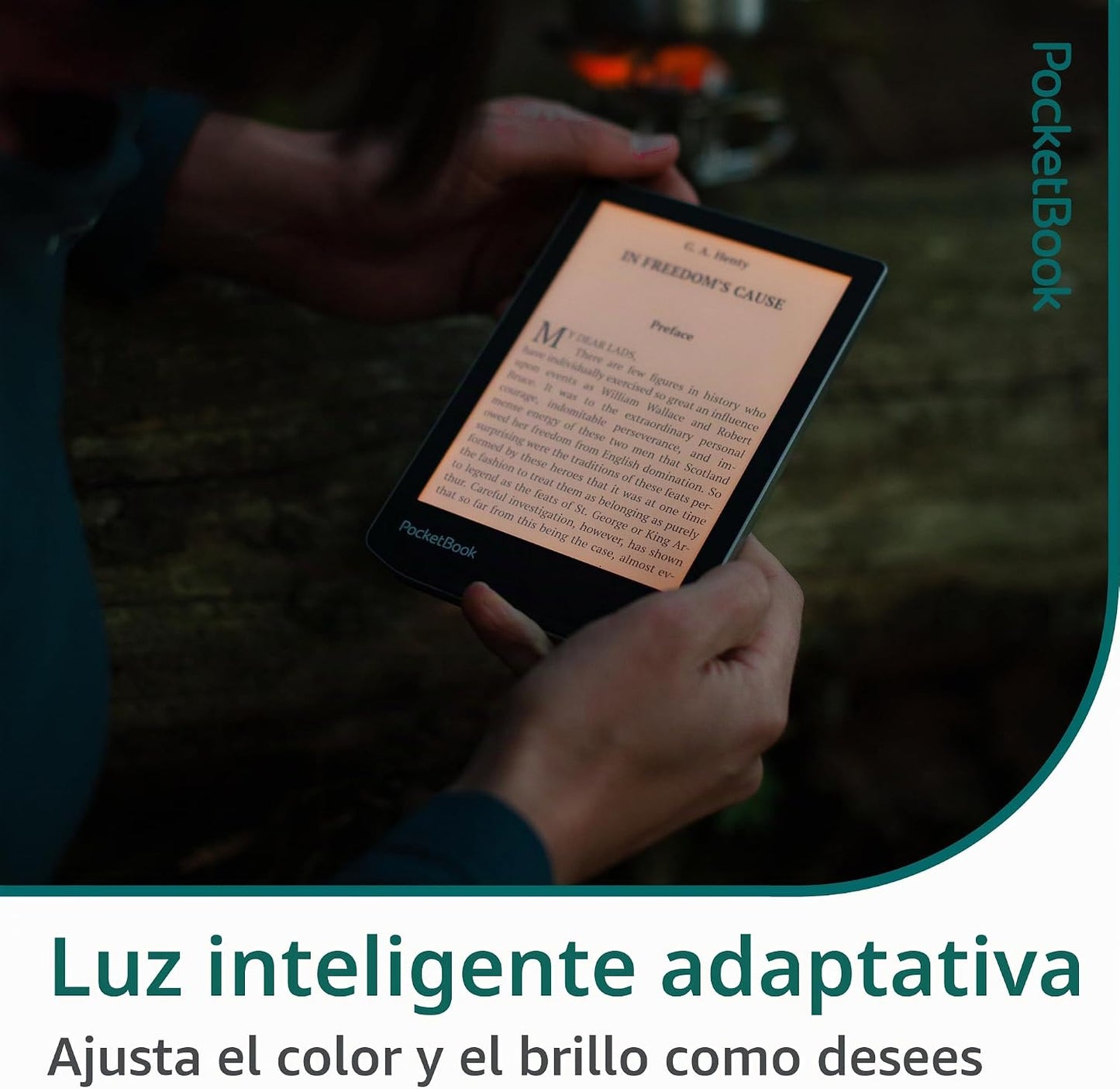 PocketBook Verse E-Reader | Pantalla táctil HD E-Ink Carta™ de 6 pu...