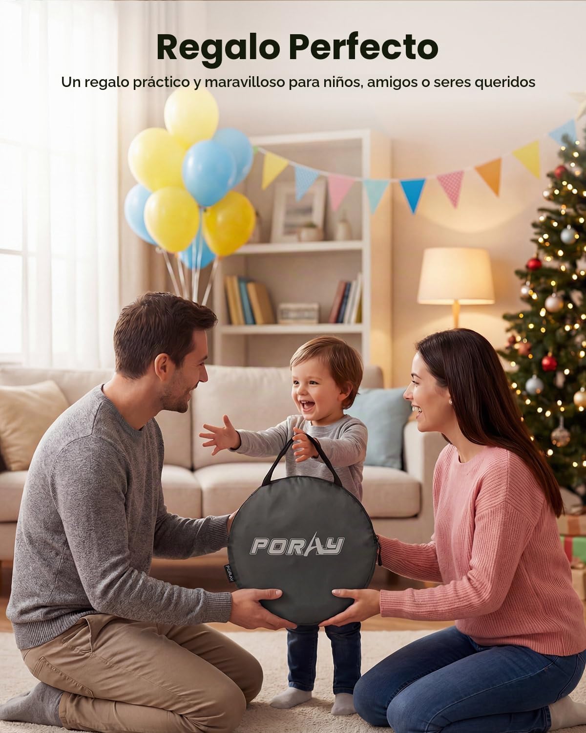 Poray Tienda de campaña emergente para bebé Tienda de privacidad pa...
