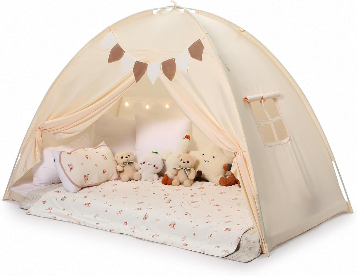 Modernus Tienda de campaña para cama individual para niños, toldo d...