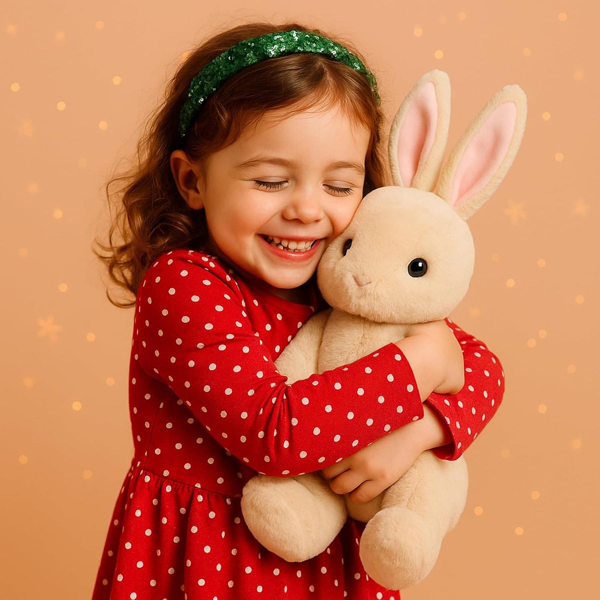 WEIGEDU Animal de Peluche Relleno Conejito de 17.3 Pulgadas para Ni...