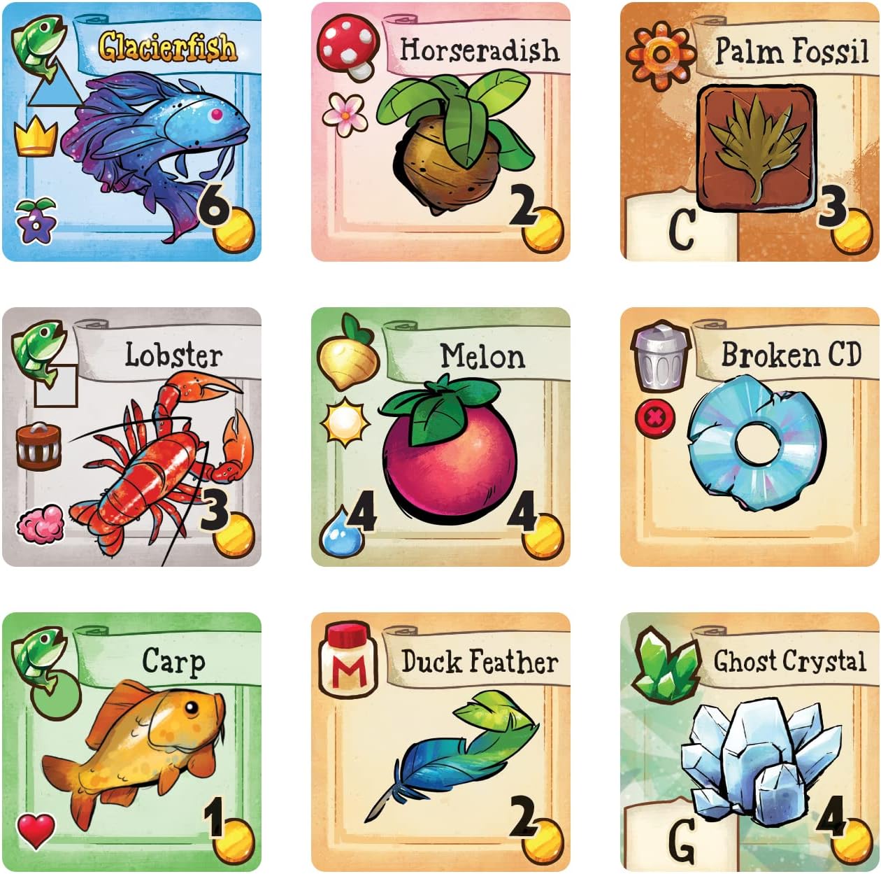 ConcernedApe Stardew Valley - Juego de mesa cooperativo para edades...