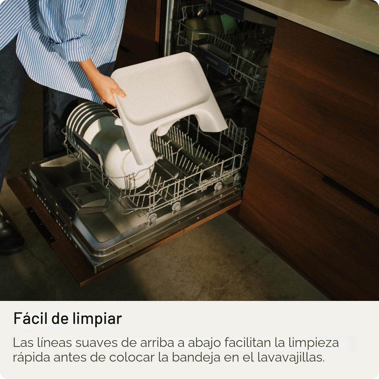 Stokke Clikk - Trona de color gris nube, todo en uno con bandeja +...