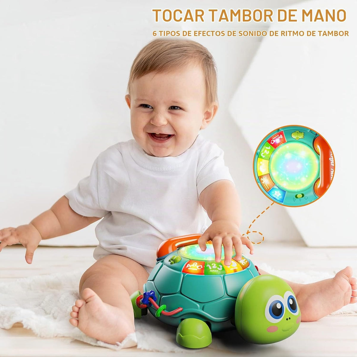 Letapapa Juguetes para bebés de 6 a 12 meses, juguete para tiempo b...