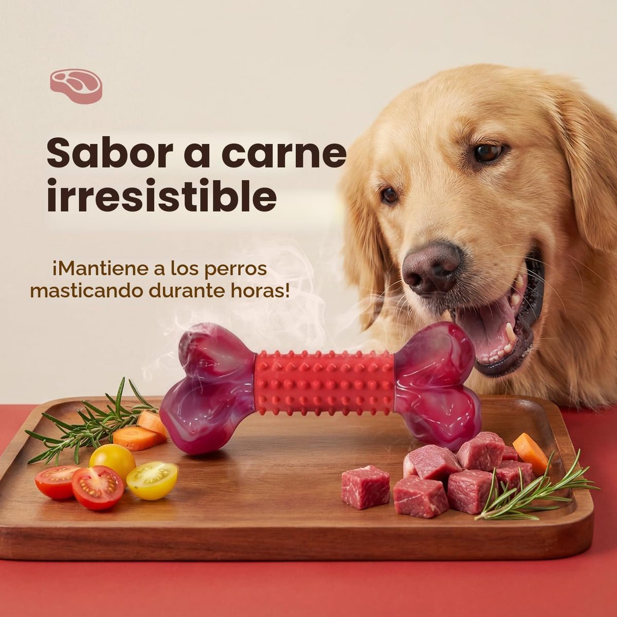 Apasiri Juguetes resistentes para perros masticadores agresivos Sab...