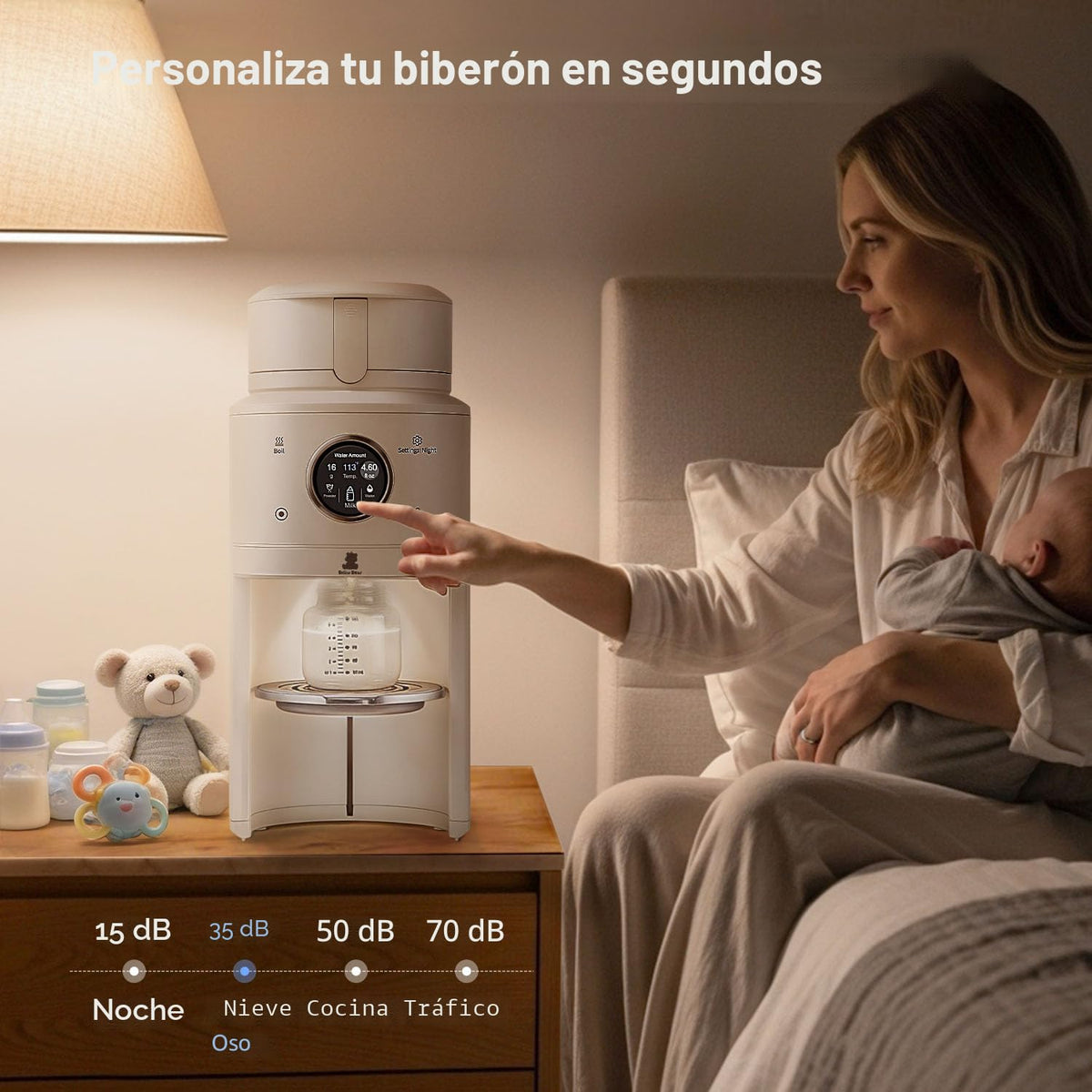 Snow Bear Fabricante de fórmula para bebés: dispensador de fórmula...