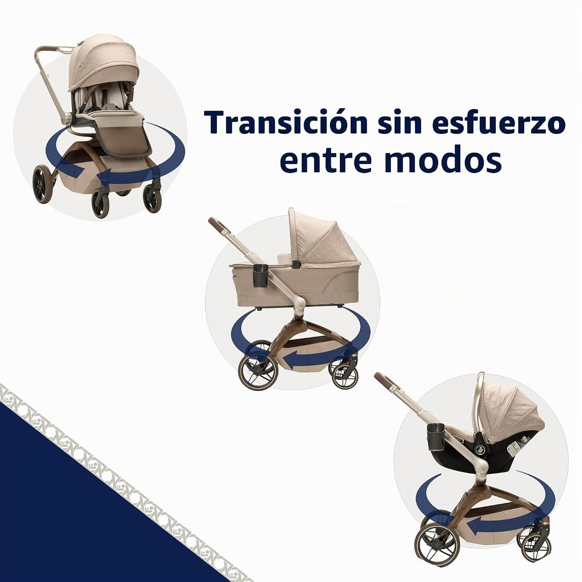 Maxi-Cosi Tana 360 - Cochecito modular giratorio, cochecito y asien...