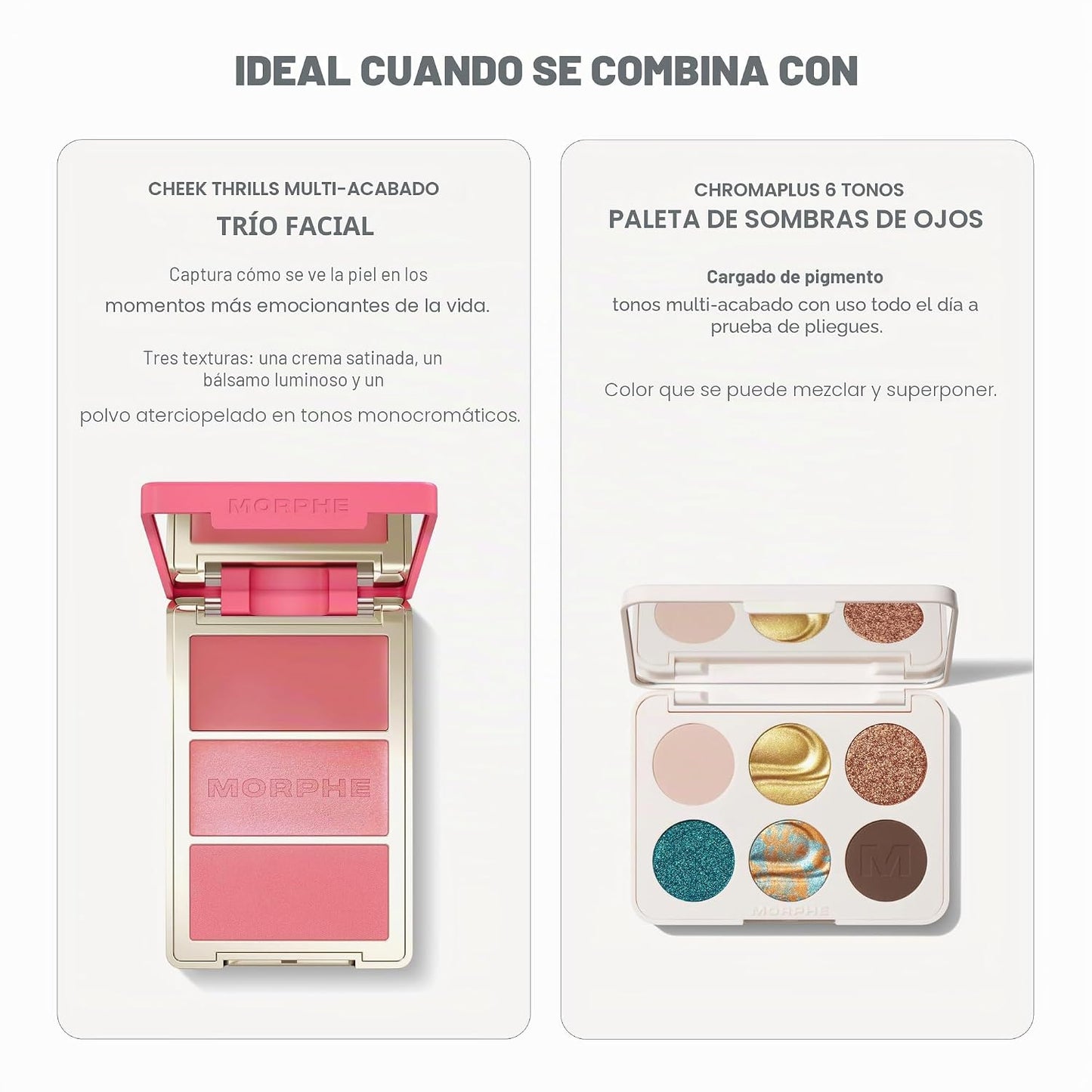 Morphe Best of Blends - Juego de 8 brochas de maquillaje, brochas d...