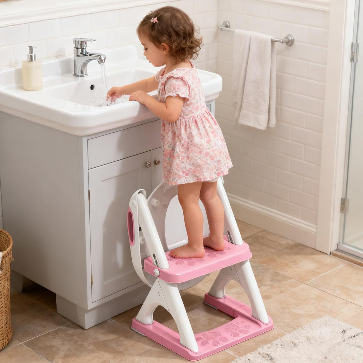 Inodoro de entrenamiento para ir al baño para niños pequeños, asien...