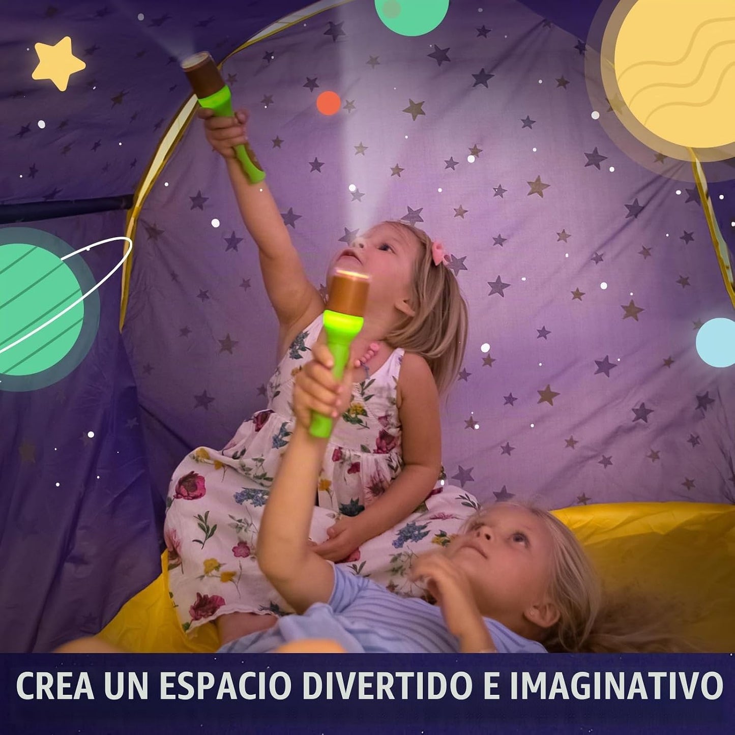Alvantor® Starlight Toldo para cama de ensueño para niños, tienda d...