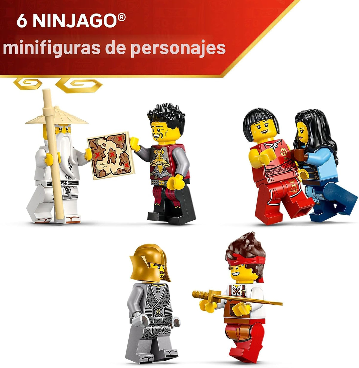 LEGO NINJAGO 71858 - Juguete de construcción del 15 aniversario de...