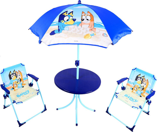Toyland® Bluey &amp; Bingo - Juego de mesa y sillas de patio, 1 mes...