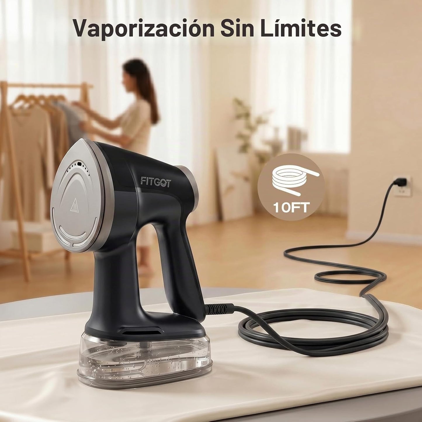 FITGOT Vaporizador para Ropa, Vaporizador de Ropa, Vaporizador de R...