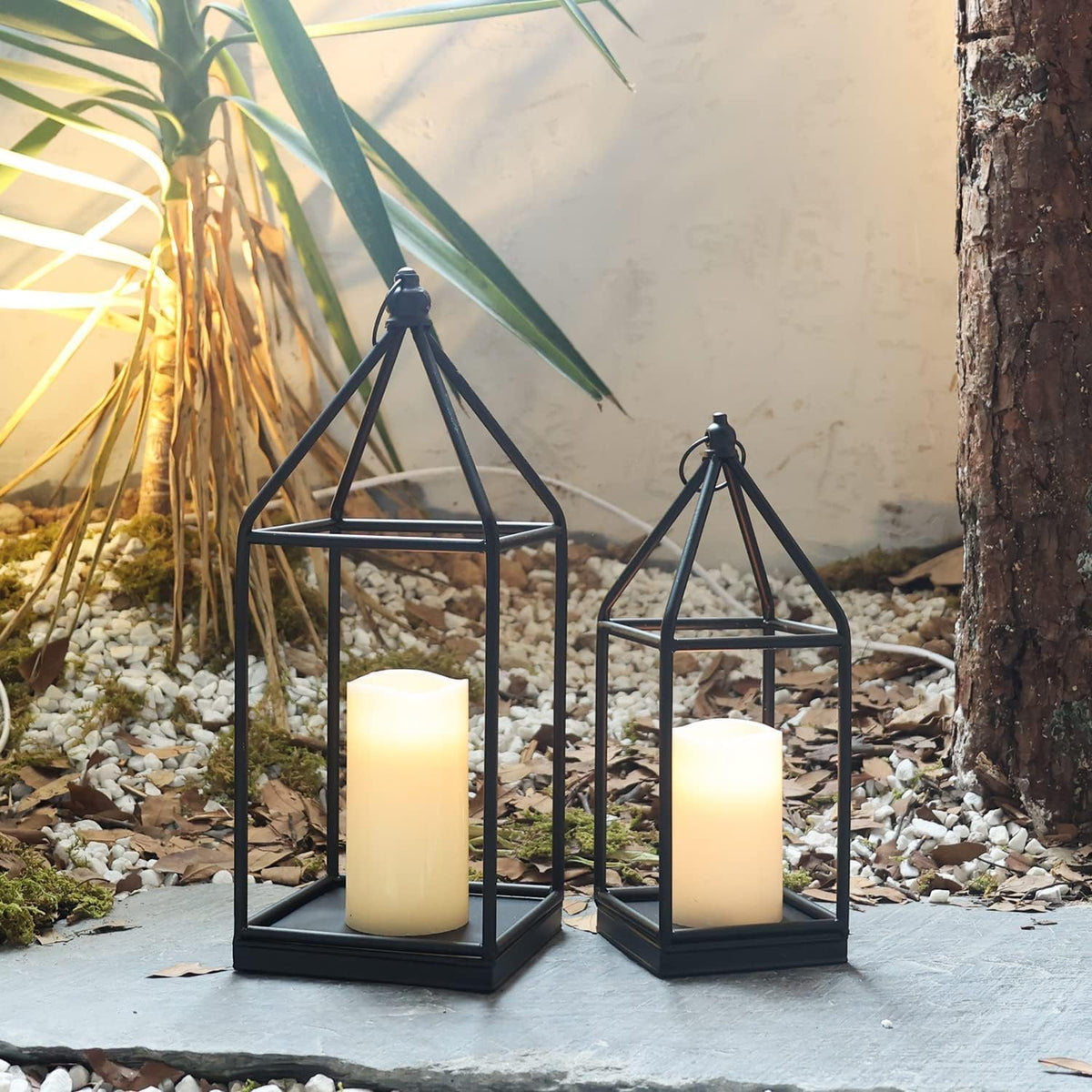 DECORKEY Farol Decorativo de Lujo para Exteriores e Interiores, Jue...