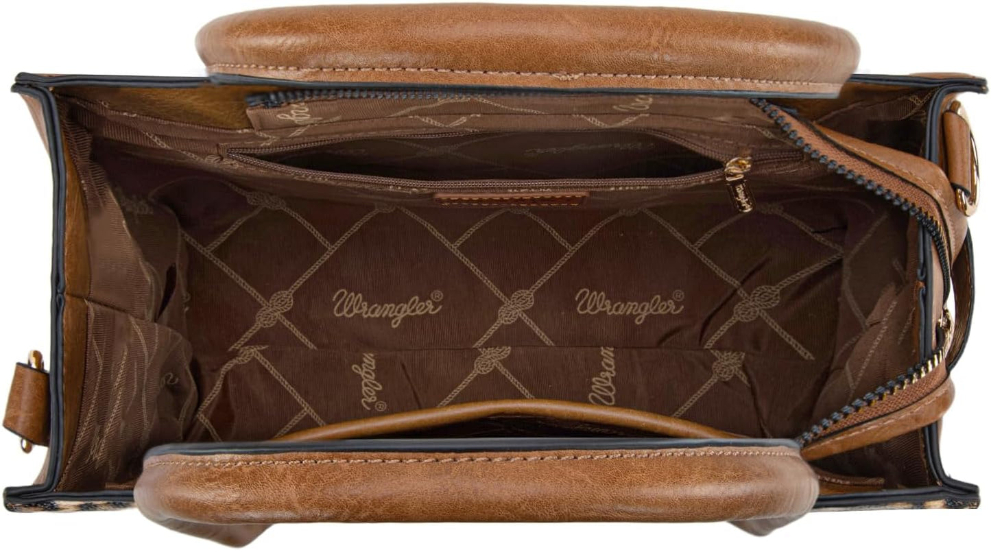 Wrangler Juego de 3 monederos para mujer, bolso cruzado y cartera c...