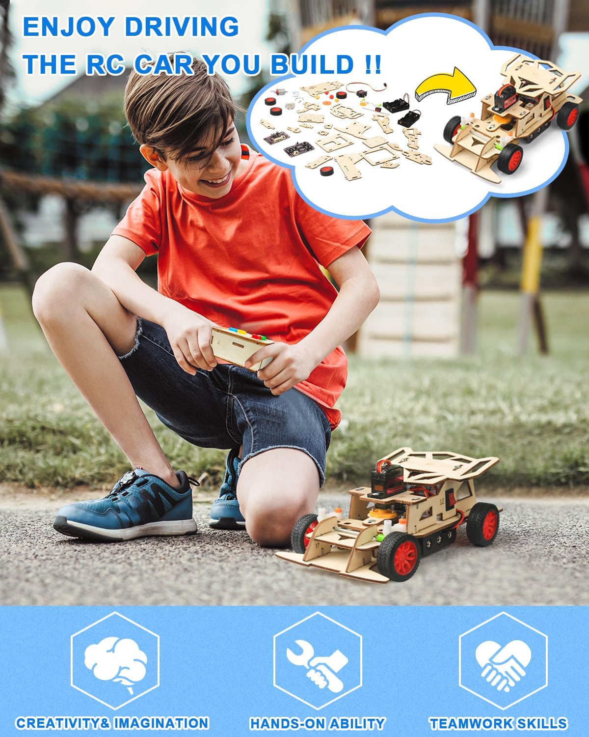 Poraxy Kits STEM para niños de 8 a 10 años, juguetes STEM para niño...